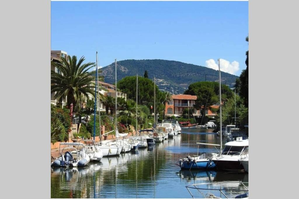 2 Bedrooms, 15 Min Walk To Beach, Ac, Pool & Fiber Internet In A Quiet, Private Gated Domain 5Kms To St Tropez Cogolin Eksteriør bilde