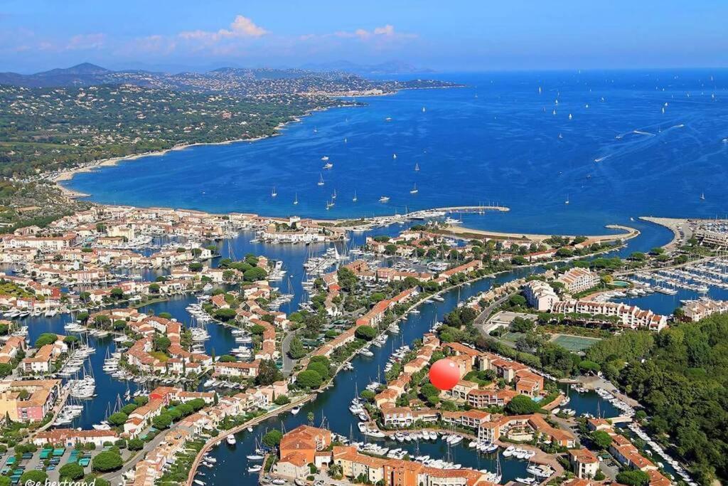 2 Bedrooms, 15 Min Walk To Beach, Ac, Pool & Fiber Internet In A Quiet, Private Gated Domain 5Kms To St Tropez Cogolin Eksteriør bilde