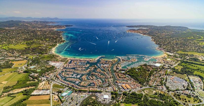 2 Bedrooms, 15 Min Walk To Beach, Ac, Pool & Fiber Internet In A Quiet, Private Gated Domain 5Kms To St Tropez Cogolin Eksteriør bilde